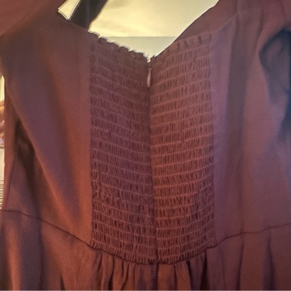 Reformation Mara Dress in Prune 0 NWT - Picture 8 of 14